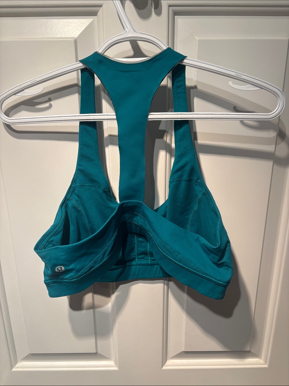 lululemon athletica Break Free Teal T-Back Sports Bra - Picture 2 of 3